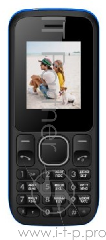Мобильный телефон IRBIS SF02 Black/Blue 1.77