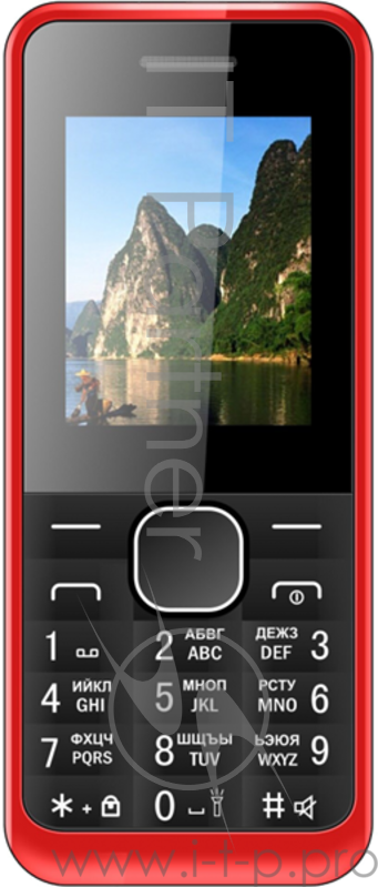 Сотовый телефон IRBIS SF06r red {1.77