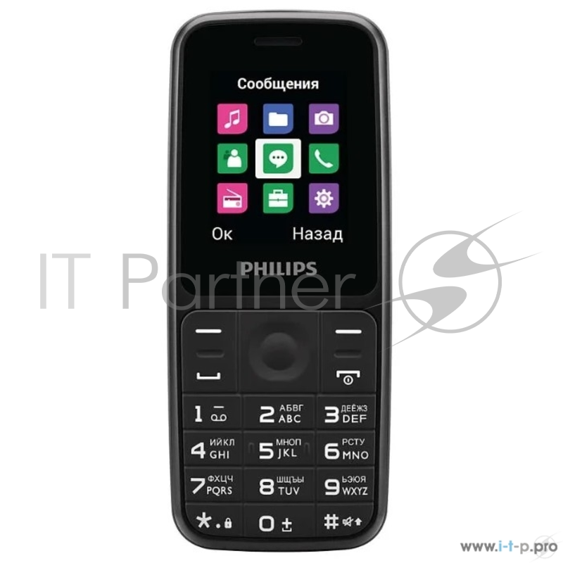 Мобильный телефон Philips E125 (Black)