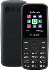 Мобильный телефон Philips E125 Xenium черный моноблок 2Sim 1.77