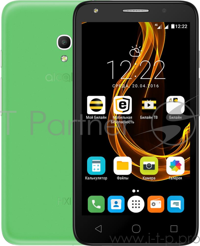 Смартфон Alcatel Pixi 4 5045D 8Gb Vivid/Green