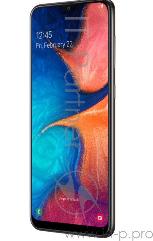 Samsung Galaxy A20 (2019) SM-A205FZKVSER черный Смартфон