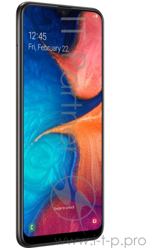 Samsung Galaxy A20 (2019) SM-A205FZKVSER черный Смартфон