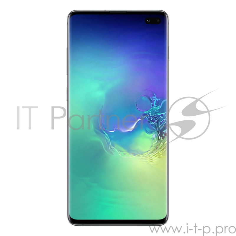 Смартфон Samsung SM-G975F Galaxy S10+ 128Gb 8Gb зеленый моноблок 3G 4G 2Sim 6.4