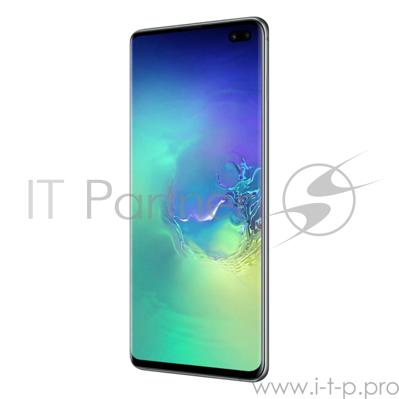 Смартфон Samsung SM-G975F Galaxy S10+ 128Gb 8Gb зеленый моноблок 3G 4G 2Sim 6.4