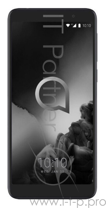 Смартфон Alcatel 1X 5008Y 16Gb 2Gb черный моноблок 3G 4G 2Sim 5.5