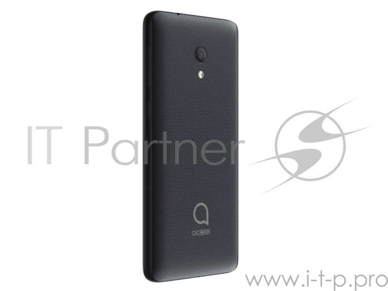 Смартфон Alcatel 5003D 1C 8Gb 1Gb черный моноблок 3G 2Sim 4.95