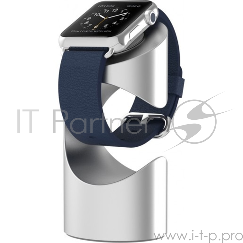 Подставка Just Mobile TimeStand для часов Apple Watch из алюминия. Цвет:черный.Алюминий / Apple Watch / Тайвань / 12 Месяцев /