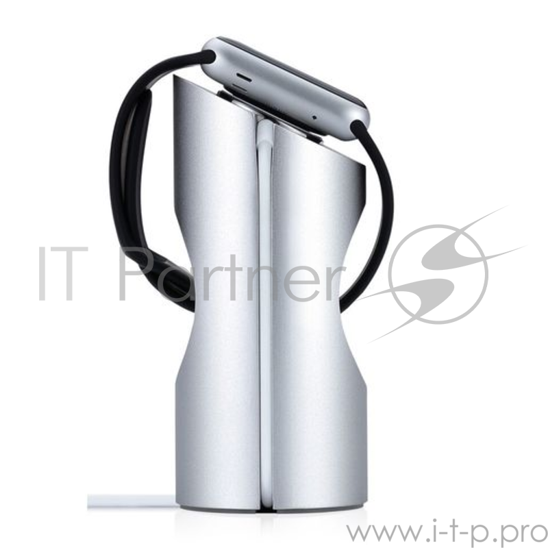 Подставка Just Mobile TimeStand для часов Apple Watch из алюминия. Цвет:черный.Алюминий / Apple Watch / Тайвань / 12 Месяцев /