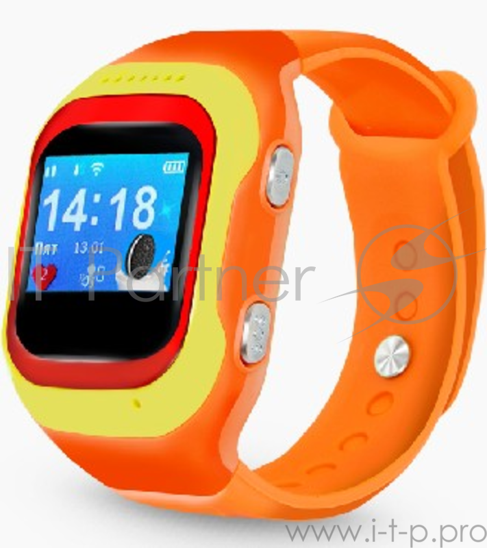 Умные часы детские GINZZU GZ-501 orange 0.98
