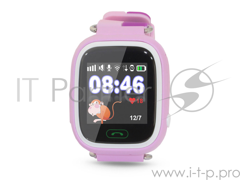 Умные часы детские GINZZU GZ-505 pink 1.22