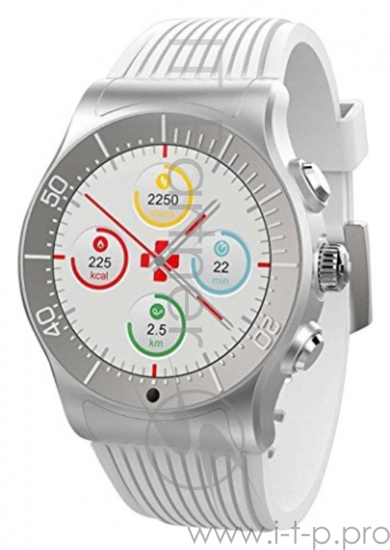 Смарт часы MyKronoz ZeSport цвет серебро/белый