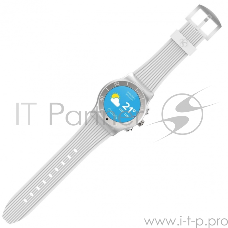 Смарт часы MyKronoz ZeSport цвет серебро/белый