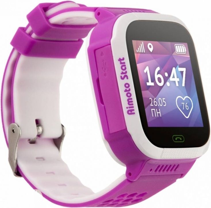 Умные часы AIMOTO START PURPLE 9900107 KNOPKA