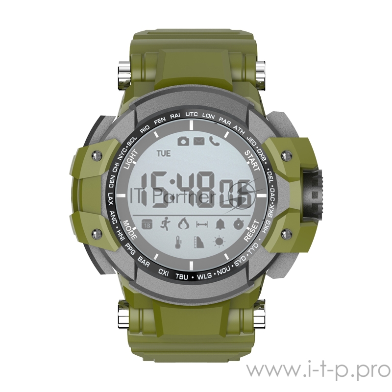 Умные спортивные часы Jet Sport SW3 green