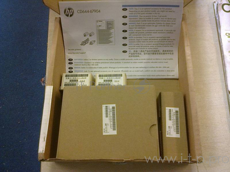 CD644-67904 Комплект роликов (лотки 2,3) HP LJ Enterprise 500 M570/M575 (O)