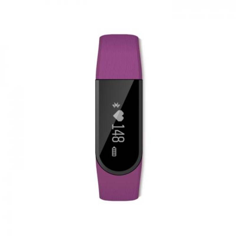 Смарт-браслет Lime 116HR Purple Пульсометр, Шагомер, Подсчет калорий, Часы, Будильник, Пурпурный ремешок