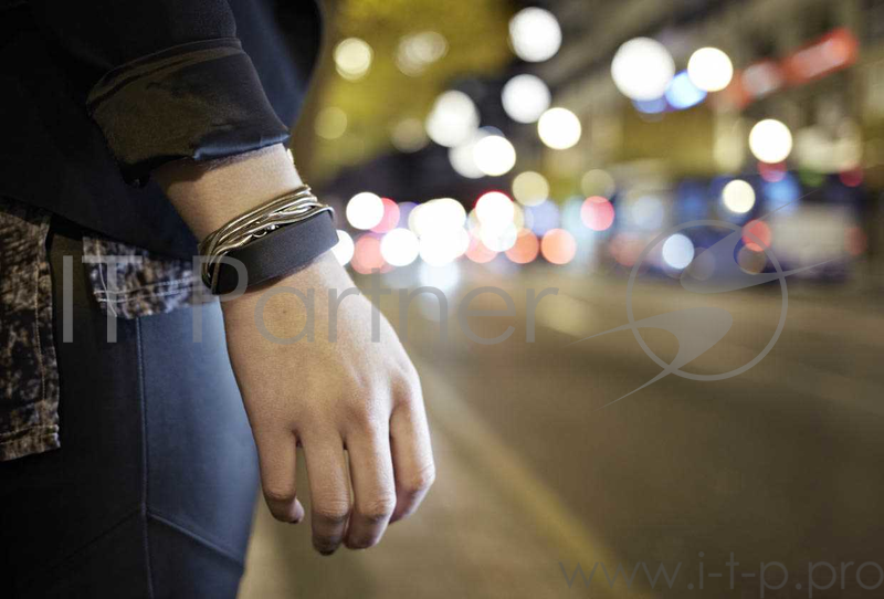 Комплект из ТРЕХ силиконовых браслетов для SmartBand. ФИОЛЕТОВЫЙ, САЛАТОВЫЙ, БЕЛЫЙ. Размер Large