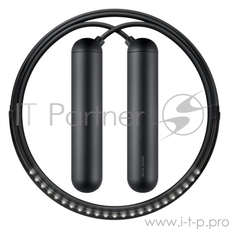 Умная скакалка Smart Rope. Размер L, 274 см. (на рост 178 - 188 см). Цвет черный.