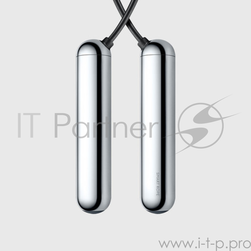 Умная скакалка Smart Rope. Размер S, 243 см. (на рост 152 - 163 см). Цвет хром.