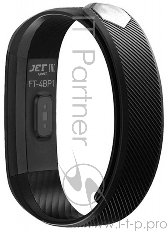 Фитнес-трекер Jet Sport FT-4BP OLED корп.:черный рем.:черный (FT-4BP1 BLACK)
