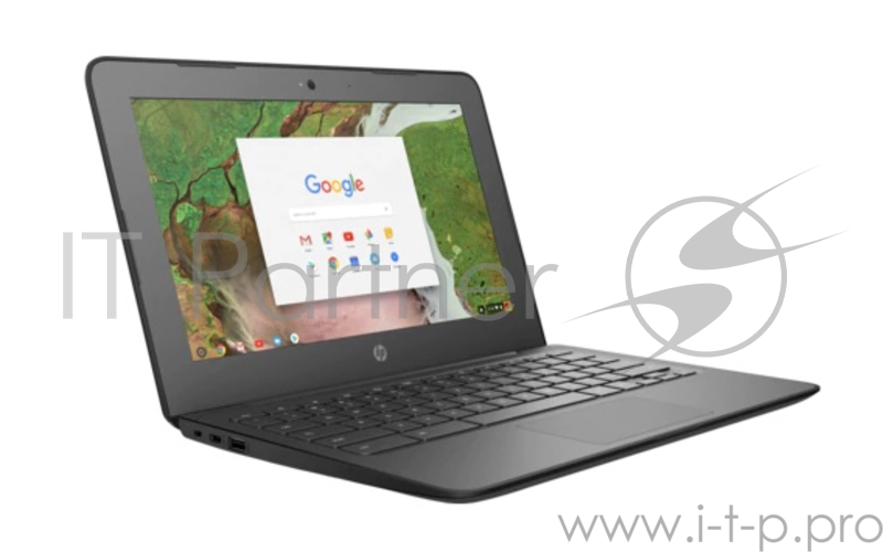 Ноутбук HP Chromebook 11 G6 UMA CeleroN3450 4GB 32GB 11 G6 / 11.6 HD AG SVA / Chrome64 / 1yw / Chalkboard Gray kbd TP / Intel 7265 AC 2x2 nvP +BT 4.2 / Delicate Orange Textured