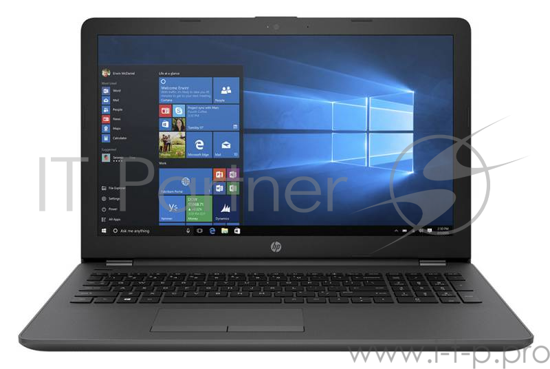 Ноутбук HP 250 G6 UMA i5-7200U 250 G6 / 15.6 FHD SVA AG / 4GB 1D DDR4 / 128GB with Connector / W10p64 / DVD-Writer / 1yw / Jet kbd TP / Intel 3168 AC 1x1+BT 4.2 / Dark Ash Silver with VGA Web