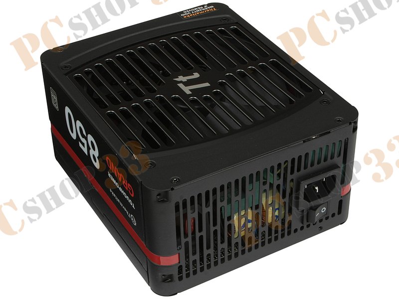 Блок питания 850Вт Thermaltake Toughpower Grand Platinum 850W TPG-0850F-P ATX12V V2.3 (24+4/8+6/8+8pin, вентилятор d140мм) + кабель питания EURO (1.5м)