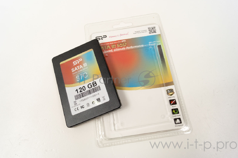 SSD диск 120ГБ 2.5 Silicon Power S70 SP120GBSS3S70S25 (SATA III)