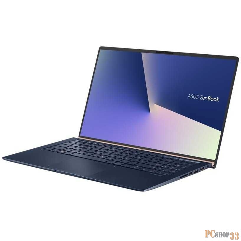 Ноутбук Asus Zenbook UX533FD-A8081T Core i5 8265U/8Gb/SSD512Gb/nVidia GeForce GTX 1050 MAX Q 2Gb/15.6