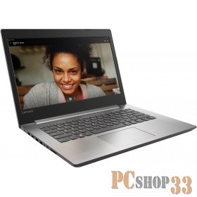 Ноутбук Lenovo IdeaPad 320-14IAP 80XQ0011RK (Celeron N3350-1.10ГГц, 4ГБ, 500ГБ, HDG, LAN, WiFi, WebCam, 14.0 1920x1080, W10 H), серый