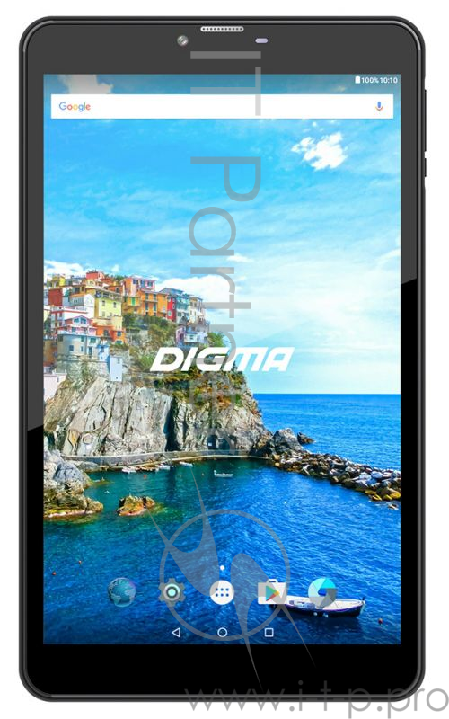 Планшет DIGMA CITI 8542 4G, 3Гб, 32GB, 3G, 4G, Android 7.0 графит