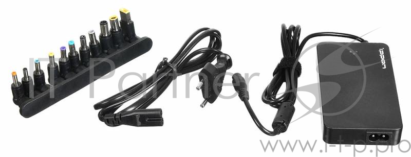 Блок питания Ippon S65U автоматический 65W 15V-19.5V 8-connectors 4.3A 1xUSB 2.1A от бытовой электросети LED индикатор