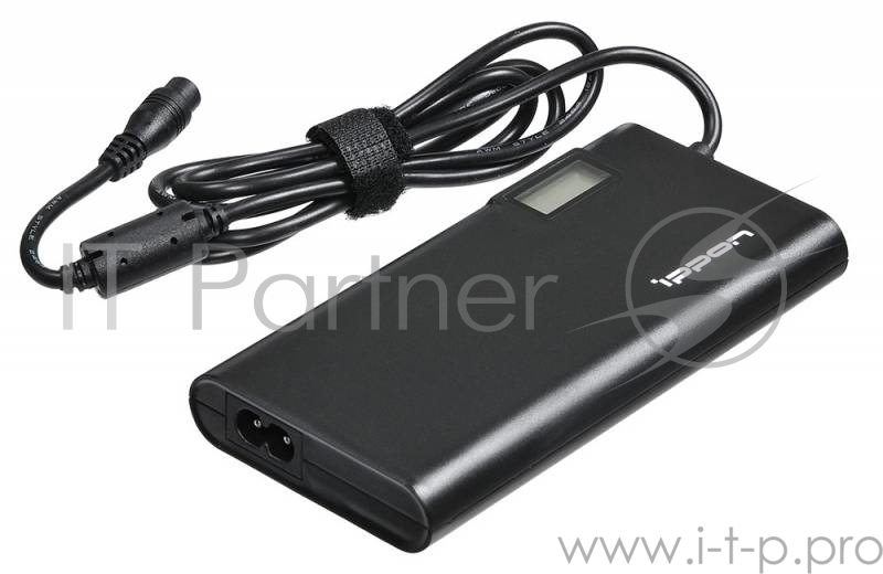 Блок питания Ippon SD65U автоматический 65W 15V-19.5V 8-connectors 1xUSB 2.1A от бытовой электросети LСD индикатор