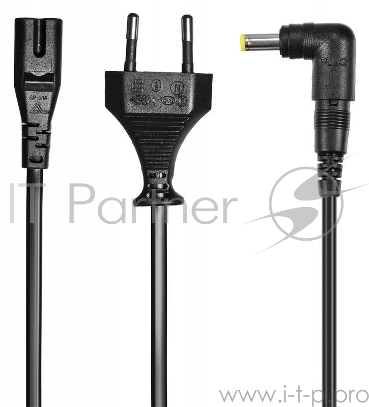 Блок питания Ippon SD65U автоматический 65W 15V-19.5V 8-connectors 1xUSB 2.1A от бытовой электросети LСD индикатор