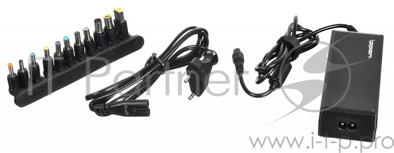 Блок питания Ippon E90 автоматический 90W 15V-19.5V 8-connectors 6A от бытовой электросети LED индикатор