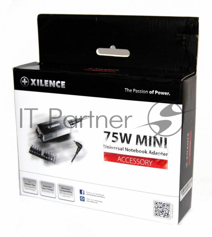 Блок питания Xilence SPS-XP-LP75.XM008 автоматический 75W 15V-24V 11-connectors от бытовой электросети LСD индикатор