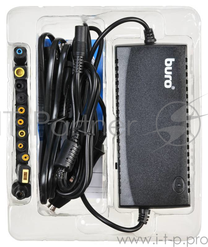 Блок питания Buro BUM-1200C120 ручной 120W 15V-24V 8-connectors 6A 1xUSB 1A от прикуривателя