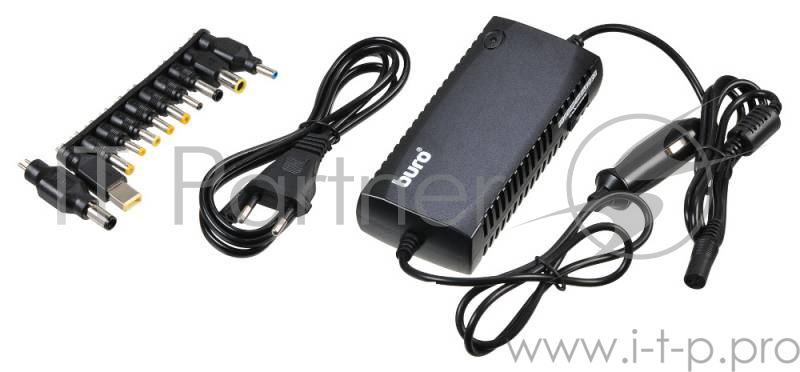 Блок питания Buro BUM-1200C120 ручной 120W 15V-24V 8-connectors 6A 1xUSB 1A от прикуривателя