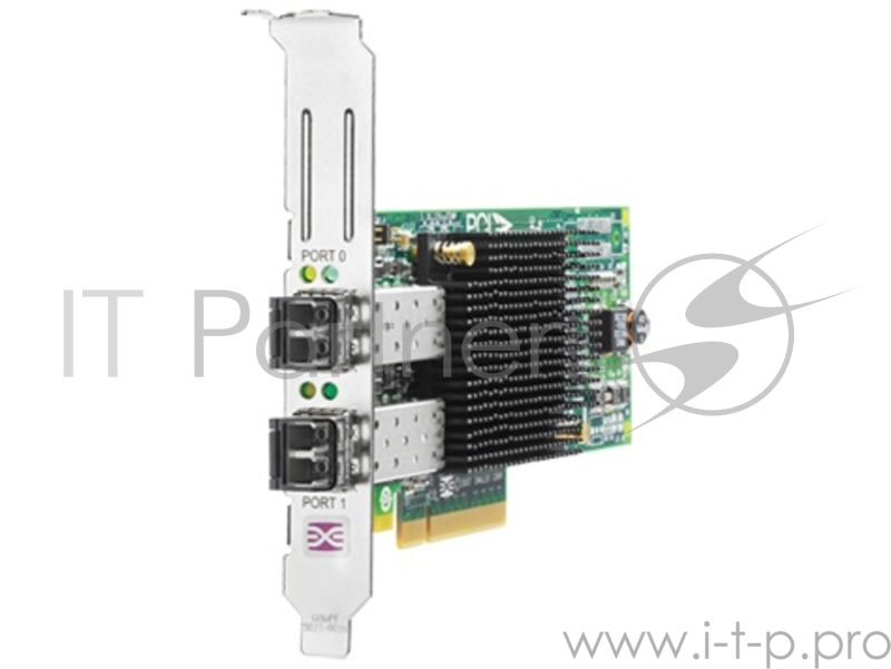 Адаптер HPE 82E 8Gb 2-port PCI-e FC HBA (AJ763B)