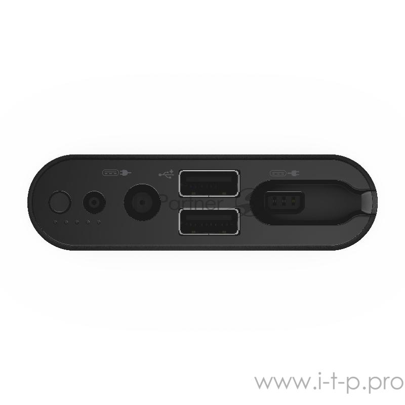 Мобильный аккумулятор Dell Power Companion PW7015L Li-Ion 18000mAh 2.1A черный 2xUSB