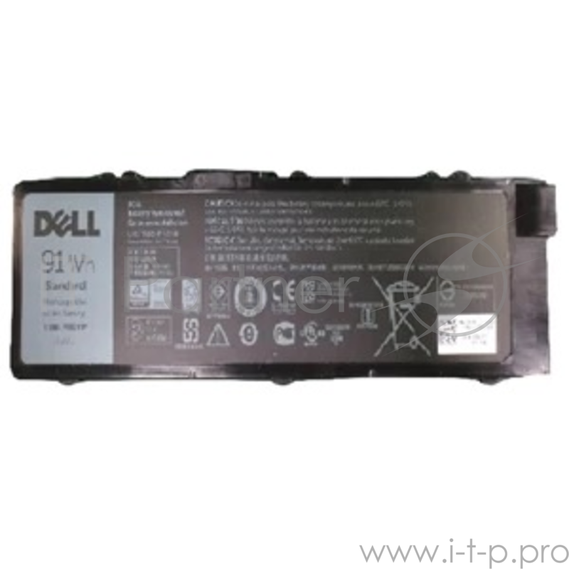 Аккумуляторная батарея Battery Primary 6-Cell 91 WHr Lithium Latitude E7440/E7450