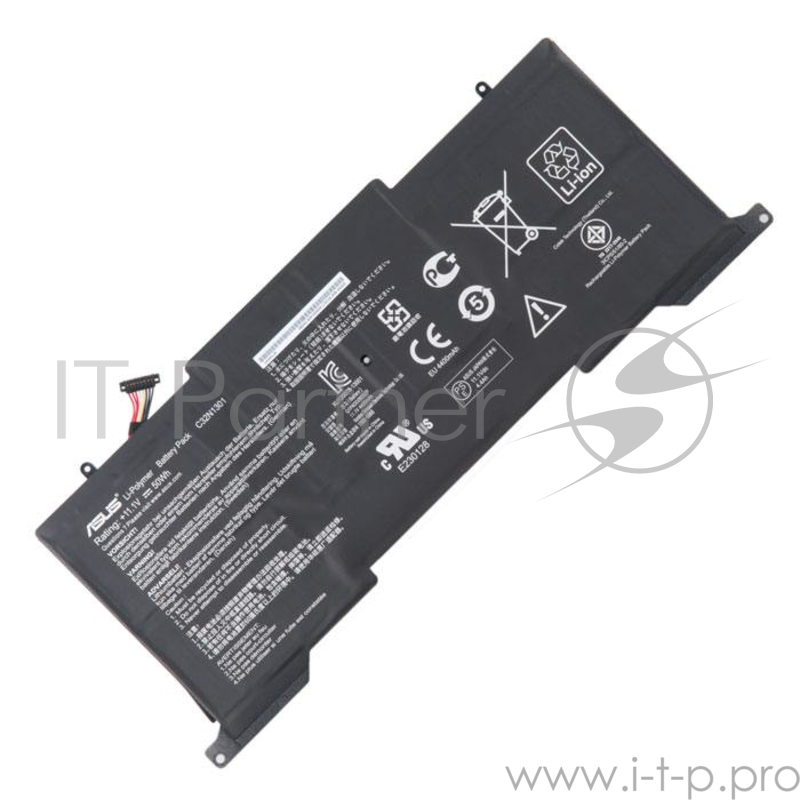 Аккумулятор для Asus UX31, UX31LA, 50Wh, 11.1V,