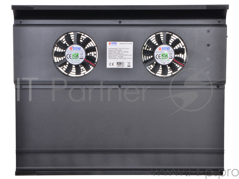 Аксессуар к ноутбуку Titan TTC-G3TZ {Aluminum Notebook Cooling Pad }