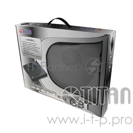 Аксессуар к ноутбуку Titan TTC-G3TZ {Aluminum Notebook Cooling Pad }