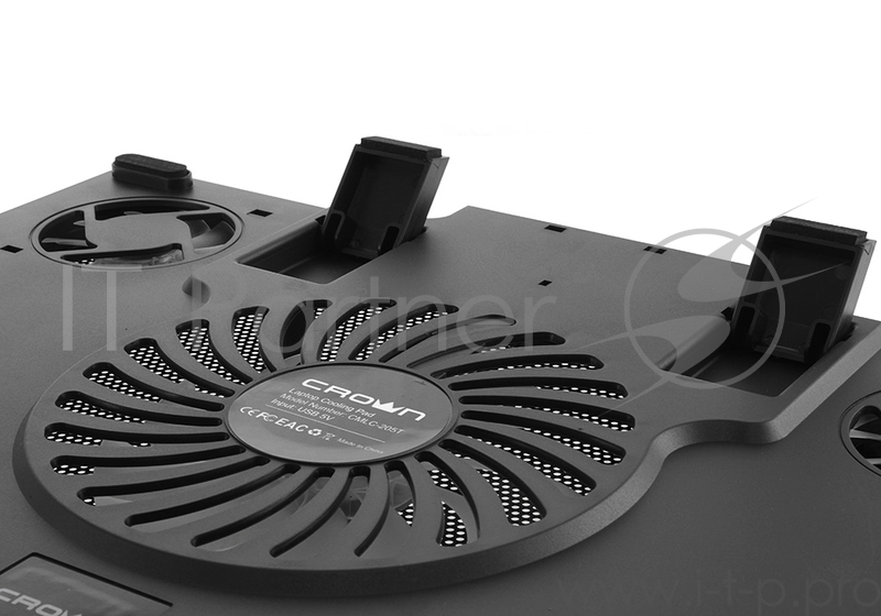 Аксессуар к ноутбуку CROWN Подставка для ноутбука CMLC-205T black (Для ноутбоков до 17