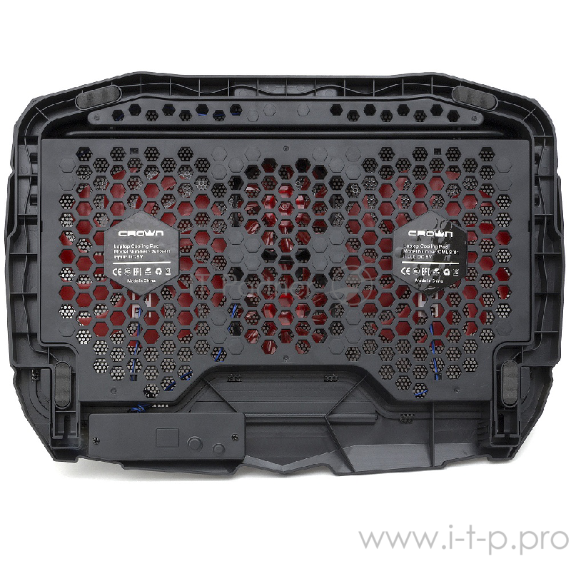 Подставка для ноутбука CROWN CMLS-01 black ( до 17