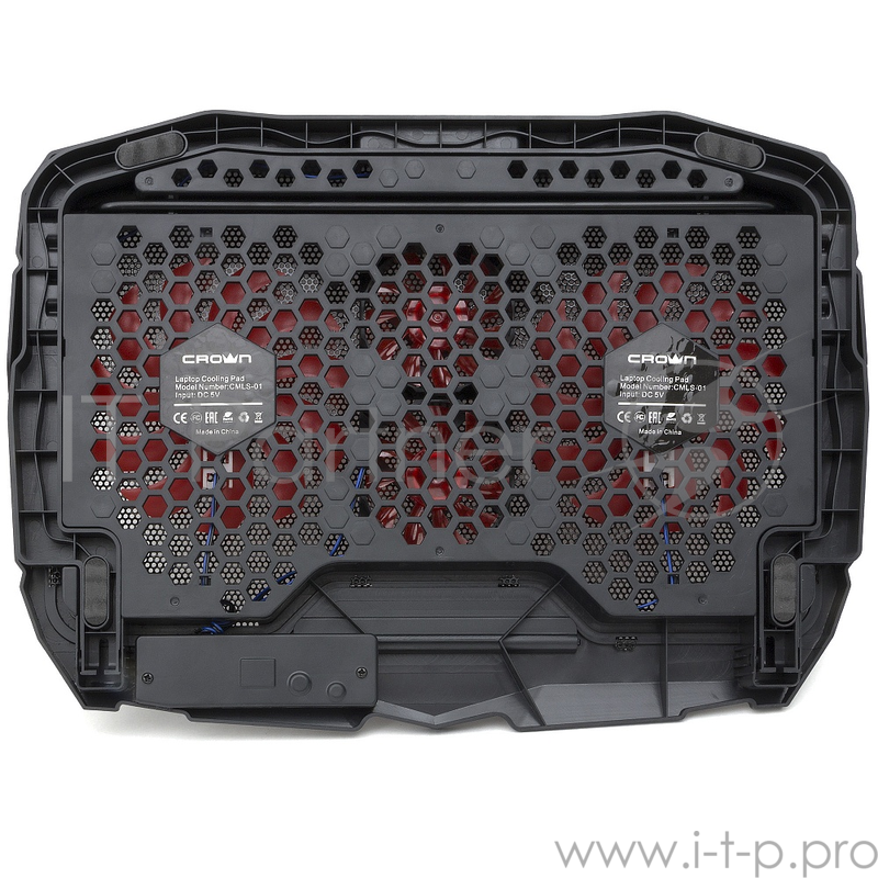 Подставка для ноутбука CROWN CMLS-01 black ( до 17