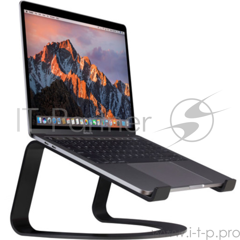 Подставка Twelve South Curve для MacBook. Материал сталь. Цвет черный.