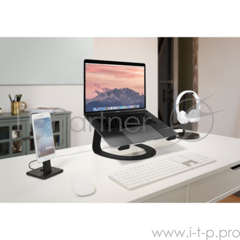 Подставка Twelve South Curve для MacBook. Материал сталь. Цвет черный.